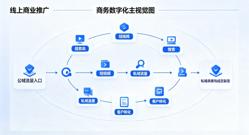 民和回族土族自治县线上商业推广怎么做？全域流量闭环搭建与低成本转化实战指南
